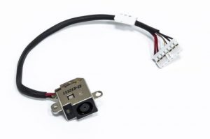 Power jack with cable, HP DV6-6000