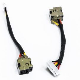 Power jack with cable, HP Compaq CQ50, CQ60, G50, G60
