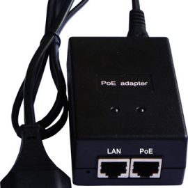 PoE injector 1ch POE-004, 48V, 0,4A