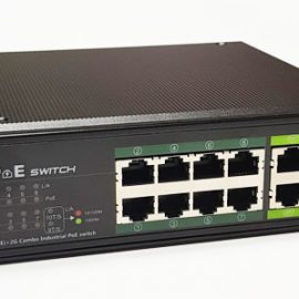 PoE switch 8ch 100Mbps +2G uplink 2 SFP