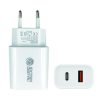 Charger EXTRA DIGITAL USB 3.0+ Type C: 220V, 20W, QC3.0+ PD