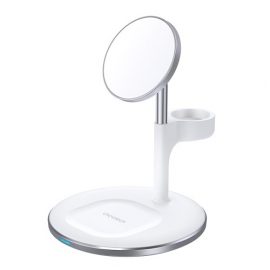 MagSafe Wireless Magnetic Charging Stand CHOETECH, 15W, 3-in-1