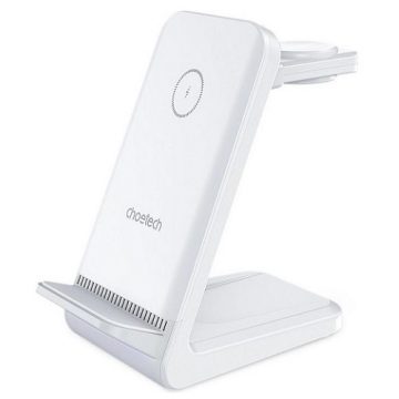 Wireless Charging Stand CHOETECH, 15W, 3-in-1