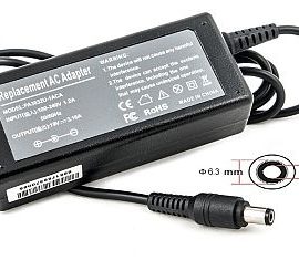 Laptop Power Adapter TOSHIBA 60W: 19V, 3.16A
