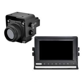 Advanced Night Vision System - Thermal Car Camera and Waterproof Monitor 7 in.