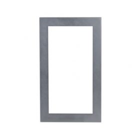 Front panel for 2 modules VTM125