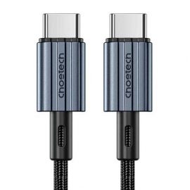 Cable CHOETECH Type-C - Type-C, PD60W, Black, 1.2m