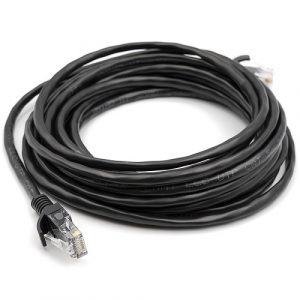 Cable Cat5E UTP, 5m, black