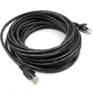 Cable Cat5E UTP, 7.5m, black