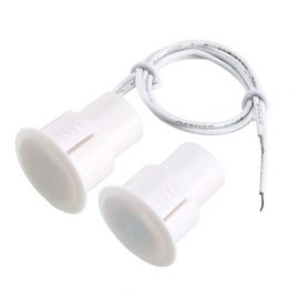 Recessed Mount Magnetic Contact, ABS, NC, 17-25 mm
