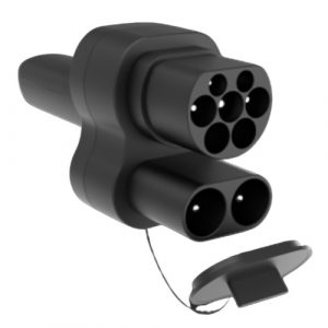 EV Charger Adapter CCS2 - NACS (Tesla DC/AC)