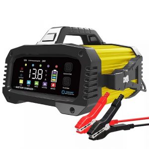 Fully Automatic Lead Acid / LiFePO4 Battery Charger, 12V 25A / 24V 15A