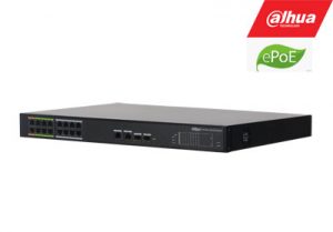 ePoE switch 100Mbps 16+2G uplink | 2218-16ET240