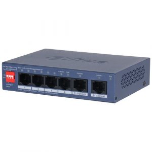 PoE switch 100Mbps 4+2G uplink CS4006-4ET2GT-36 | 4006-4ET2G36