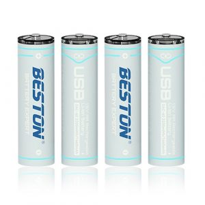 Rechargeable AA batteries with USB C, 1460mAh, Li-Ion, 4 pcs | AA620265
