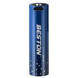 Rechargeable 18650 Battery with USB-C Port, 3.7V, 2000mAh, Li-Ion | AA620357