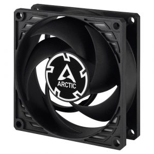 ARCTIC P8 Silent Pressure-Optimised Extra Quiet Fan, 3-pin, 80mm, black | ACFAN00152A