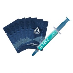 Thermal Paste ARCTIC MX-6, 4g with 6pcs MX Cleaner | ACTCP00084A