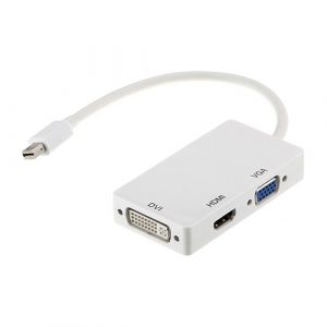 Adapter mini DisplayPort į HDMI, DVI, VGA | CA910946