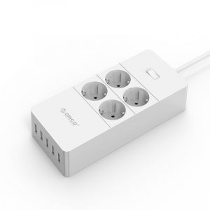 Grounded extension cord ORICO USB HPC-4A5U-V1-EU-WH | CA911295