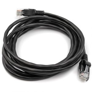 Cable Cat5E UTP, 2m, black | CA911561