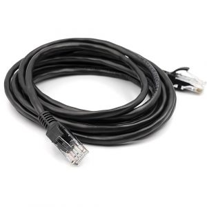 Cable Cat5E UTP, 3m, black | CA911585