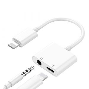 iPhone Lightning to 3.5 mm Headphone Jack Adapter (double) | CA911813