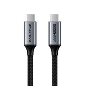 Cable USB3.2, Type C - Type C, 20Gbps, 100W, 20V/ 5A, 4K/ 60HZ, 1m | CA913312