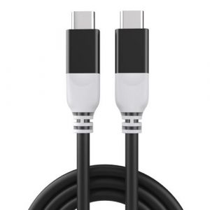 Cable USB-C - USB-C, PD100W, USB4 (black, 3m) | CA914135