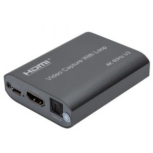 Video Capture with Loop HDMI USB3.0, 4K 60Hz | CA914180