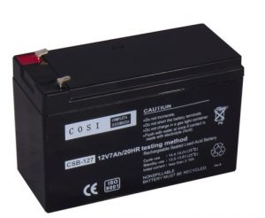 Battery, 12V 7Ah, T1 | CSB-127