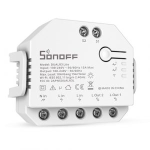 SONOFF Smart 2-channel Wi-Fi Switch with Electricity Metering | DUALR3