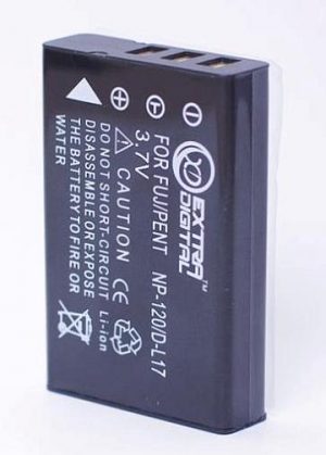 Fuji, battery NP-120, Ricoh DB-43, Pentax D-LI7 | DV00DV1050