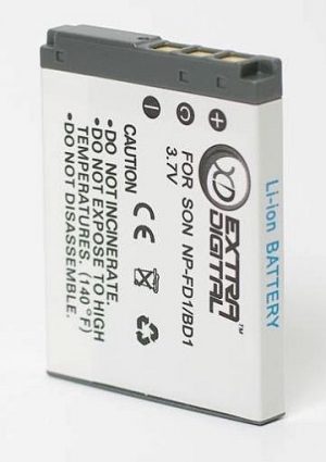 Sony, battery NP-BD1, NP-FD1 | DV00DV1204