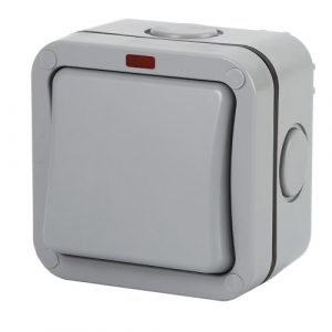 Weatherproof Switch, 1 Gang, IP66, EU | EL240258