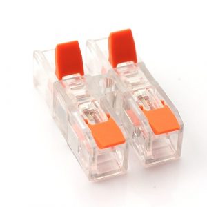 Splicing Connector, Inline with Lever, 2-2, 0.2–4.0mm², 32A, 450V, 20pcs | EL240494