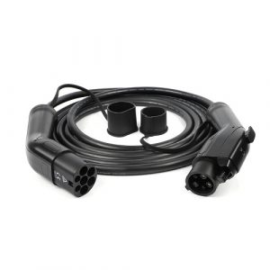 EV Charging Cable Type 1 (Female) - Type 2 (Male), 32A, 7.2kW, 1-phase, 5m | EV200009