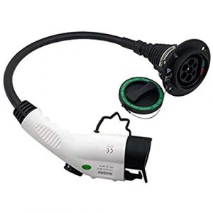 Electric Car Cable Adapter Duosida, Type 1 (Female) - Type 2 (Male) | EV200665