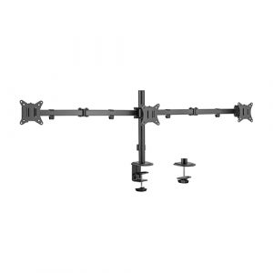 Triple-Monitor 17"-27" Desk Mount | HS082420