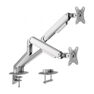 Dual 17"-32" Monitor Spring-Assisted Arm Mount | HS082451