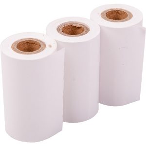 Thermal Paper for Thermal Label Printer, D30mm x 52mm, 3 rolls | HS083403