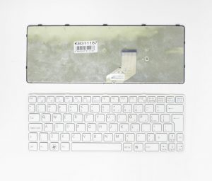 Keyboard SONY Vaio: SVE11, UK balta | KB311187