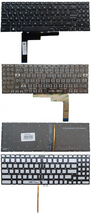 Keyboard MSI: MS-1585, with RGB backlit, US | KB316250