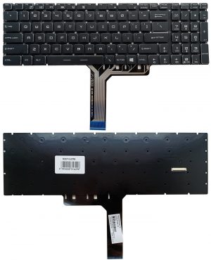 Keyboard MSI: GE63, GE73, GS63, GS73, with RGB backlit, US | KB316298