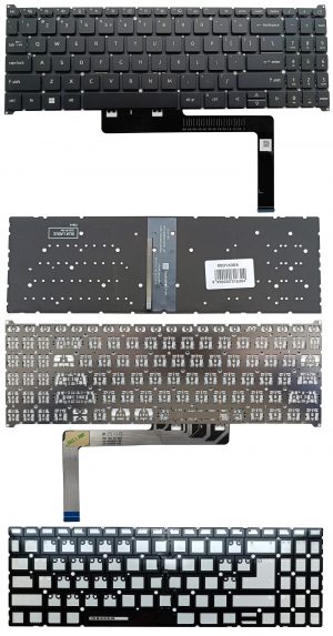 Keyboard ACER Aspire A315-59, A715-76, A715-51G, A515-57, with backlight, US | KB316304