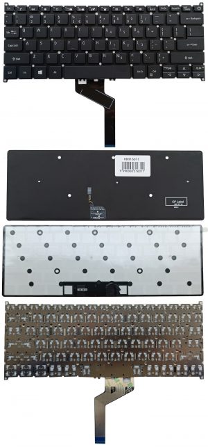 Keyboard ACER: Swift SF514-52, SF514-54, SF314-42, SF314-52, with backlight, US | KB316311