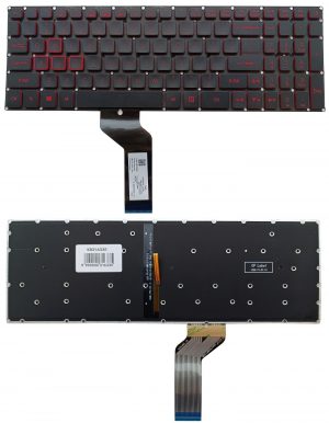 Keyboard ACER: Nitro AN515-51, AN515-52, AN515-53, AN515-42, with backlight, US | KB316335