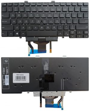 Keyboard DELL Latitude 5400, 5401, 5410, 5411, with backlight and trackpoint, US | KB316526