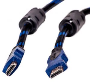 Cable HDMI - HDMI, 10m, 1.4 ver., Nylon, gold plated | KD00AS1205