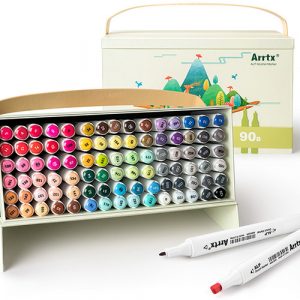 Double-sided Marker Pens ARRTX Alp, 90 Colours | LC302475